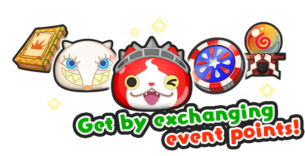 Yo-kai Watch Wibble Wobble Event Points